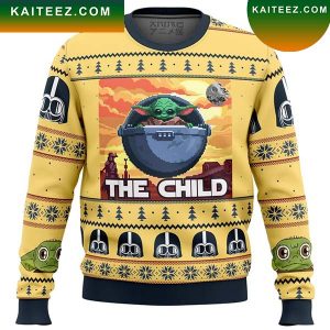 Baby Yoda the Child Mandalorion  Star Wars Christmas Ugly Sweater