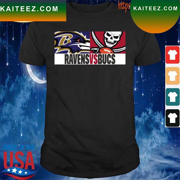Baltimore Ravens vs Tampa Bay Buccaneers 2022 Game dayT- shirt