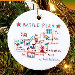 Battle Plan Kevin McCalliste Home Alone Christmas Ornament
