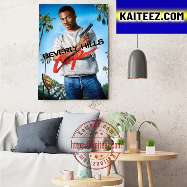 Beverly Hills Cop Poster Movie Art Decor Poster Canvas