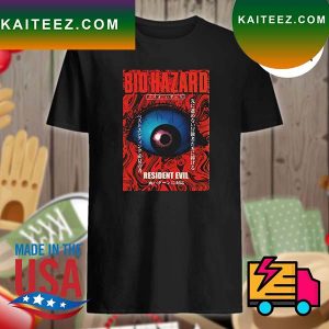 Bio Hazard resident Evil eye T-shirt