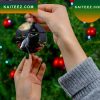 Black Labradoodle Christmas Dog Gift Ornament