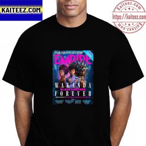 Black Panther Wakanda Forever New Poster Movie Vintage T-Shirt