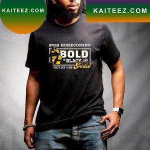 Bold in Black and Gold 2022 Homecoming T-shirt