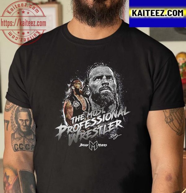 Brian Myers The Most Professional Wrestler Vintage T-Shirt