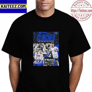 CF Montreal Clinched 2022 Audi MLS Cup PLayoffs Vintage T-Shirt