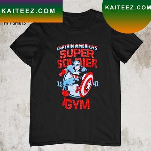 Captain America super soldier gym 1941 T-shirt