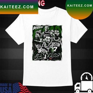 Celtics Finals Art Bootleg Jayson Tatum Boston Celtics Bootleg T-shirt