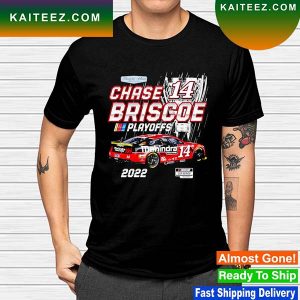 Chase Briscoe Stewart-Haas Racing Team Collection Black 2022 NASCAR Cup Series Playoffs T-shirt