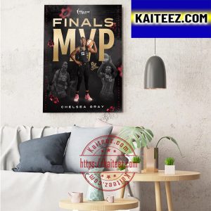 Chelsea Gray Is The 2022 WNBA Finals MVP Art Decor Poster Canvas