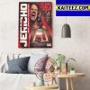Claudio Castagnoli Vs Chris Jericho For ROH World Championship Art Decor Poster Canvas