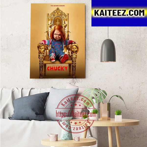 Chucky Season 2 The Second Coming Decorations Poster Canvas