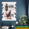 Chandler Jones Very Important To The Raider Poster Canvas