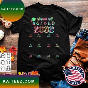 Class Of 2032 Prek To 12th Grade T-Shirt