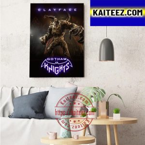Clayface In Gotham Knights Art Decor Poster Canvas