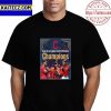 Cleveland Guardians 2022 American League Central Champions Vintage T-Shirt