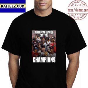 Cleveland Guardians Are 2022 American League Central Champions Vintage T-Shirt