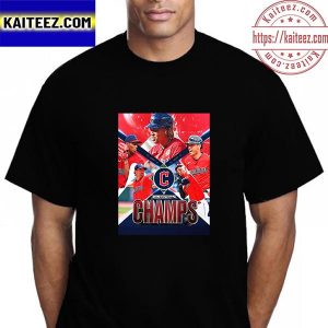 Cleveland Guardians Are AL Central Champions Vintage T-Shirt