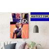Danny Logan Is 2022 Defensive Midfielder Of The Year Of PLL Decorations Poster Canvas