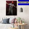 Congratulations Albert Pujols On Joining The 700 Home Runs Club Decorations Poster Canvas