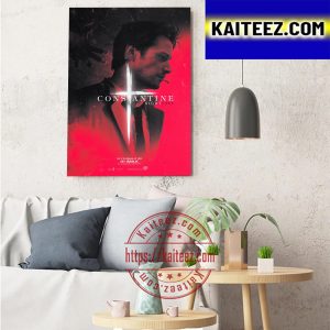 Constantine Nightfall x Keanu Reeves Decorations Poster Canvas