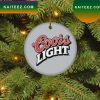 Coors Banquet Since 1873 Christmas Circle Ornament