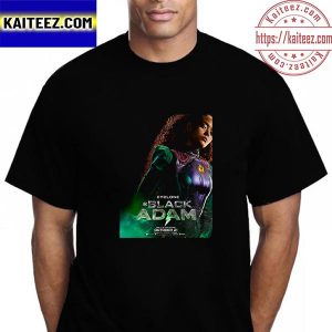 Cyclone In DC Comics Black Adam New Poster Movie Vintage T-Shirt