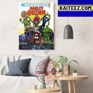 DC Comics Harley Quinn Art Decor Poster Canvas