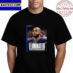 Dallas Cowboys Eliminated From NFL Playoffs Vintage T-Shirt