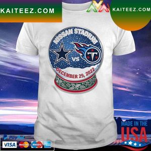 Dallas Cowboys vs Tennessee Titans Gameday Hatpin 2022 Nissan Stadium T-shirt