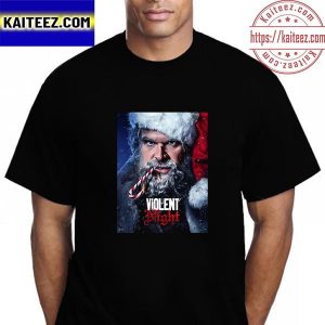 David Harbour As Santa Claus In Violent Night Vintage T-Shirt