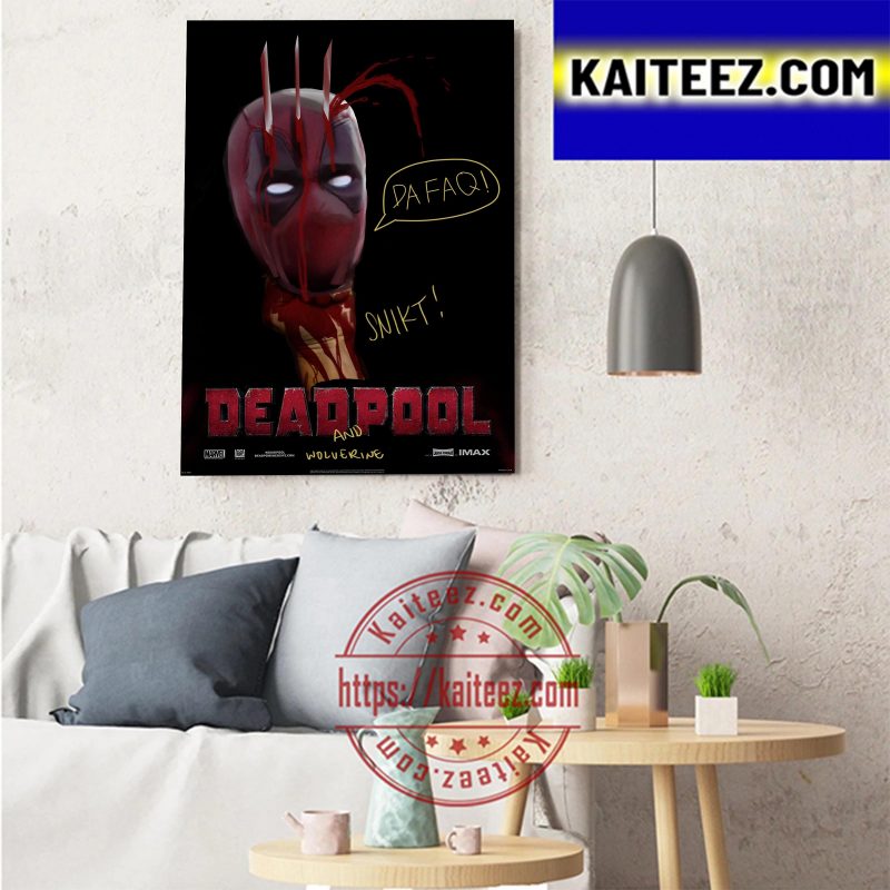 Deadpool 3 Movie For Gift Fans Poster Canvas in 2023