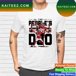 Deebo Samuel & George Kittle San Francisco Peoples Duo T-shirt