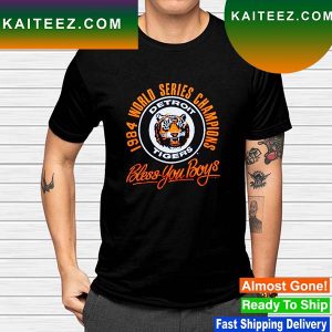 Detroit Tigers 1984 World Champions T-shirt