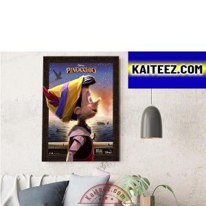Disney Pinocchio Poster Movie Decorations Poster Canvas