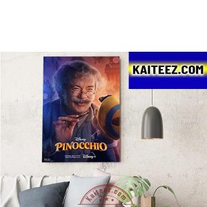 Disney Pinocchio Poster Of Geppetto Decorations Poster Canvas