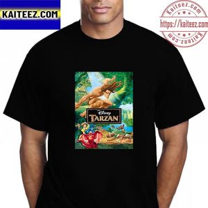 Disney Tarzan Poster Movie Vintage T-Shirt