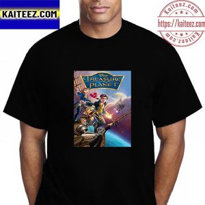 Disney Treasure Planet Poster Movie Vintage T-Shirt
