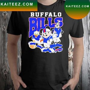 Disney mickey mouse and friends Buffalo Bills t-shirt