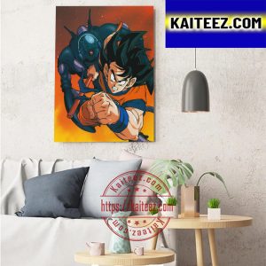 Dragon Ball Z The World’s Strongest 1990 Art Decor Poster Canvas