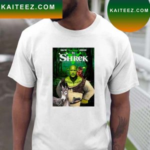 Dwayne The Rock Johnson Is Shrek V Unisex T-shirt