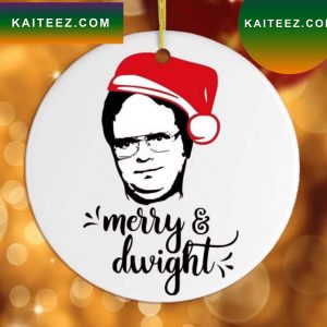 Dwight Schrute Merry Dwight Christmas Ornament