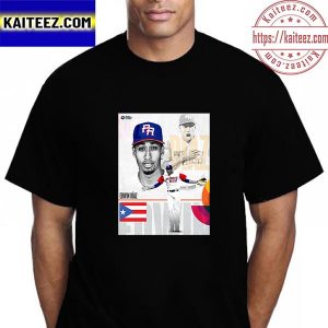 Edwin Diaz Play For Puerto Rico At The World Baseball Classic Vintage T-Shirt