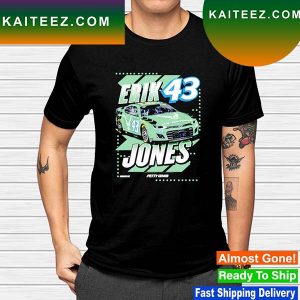 Erik Jones Checkered Flag Navy Tide 1-Spot Car T-shirt