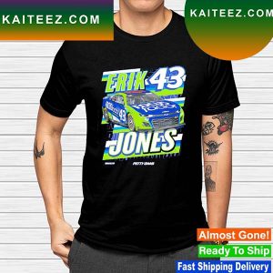 Erik Jones Checkered Flag Royal Focus Factor Chicane T-shirt