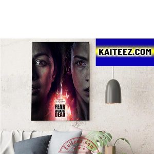 Fear Walking Dead Together We Will Survive Poster Movie ArtDecor Poster Canvas