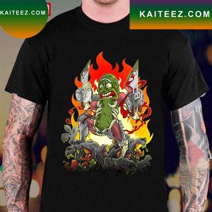 Fired Pickle Rick And Morty Unisex T-shirt