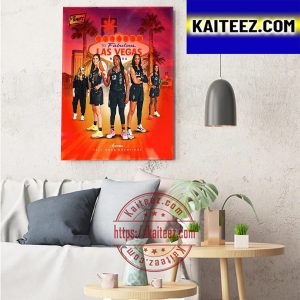 First Championship For Las Vegas Aces 2022 WNBA Champions Art Decor Poster Canvas