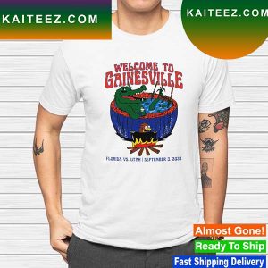 Florida Gators welcome to Gainesville Florida vs Utah T-shirt