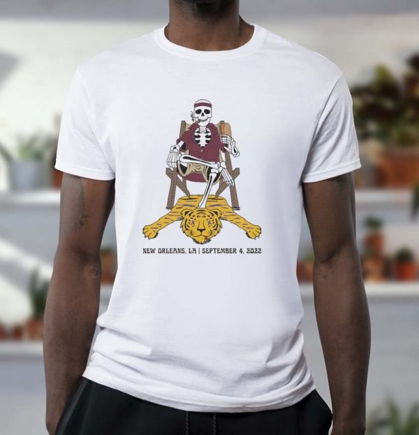 Florida State Football Skeleton Defeat LSU Tiger 2022 T-shirt